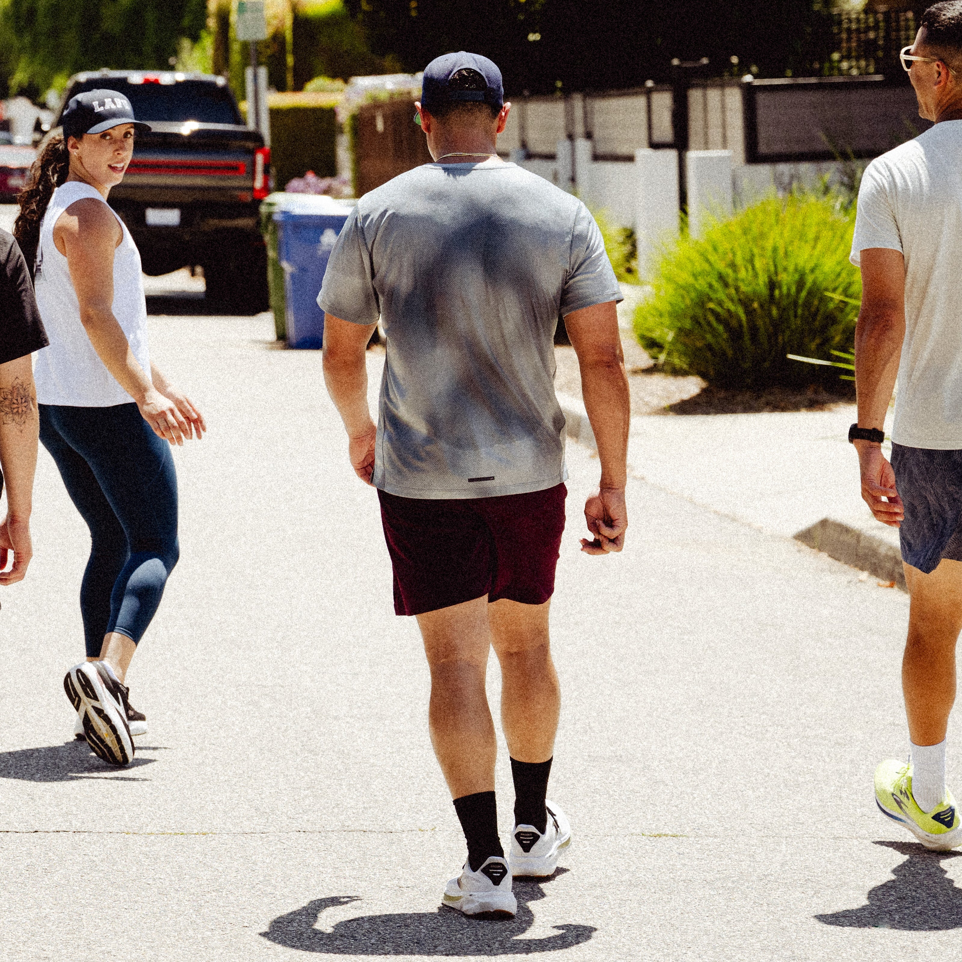 Dash Short Sleeve Printed ( グレー)