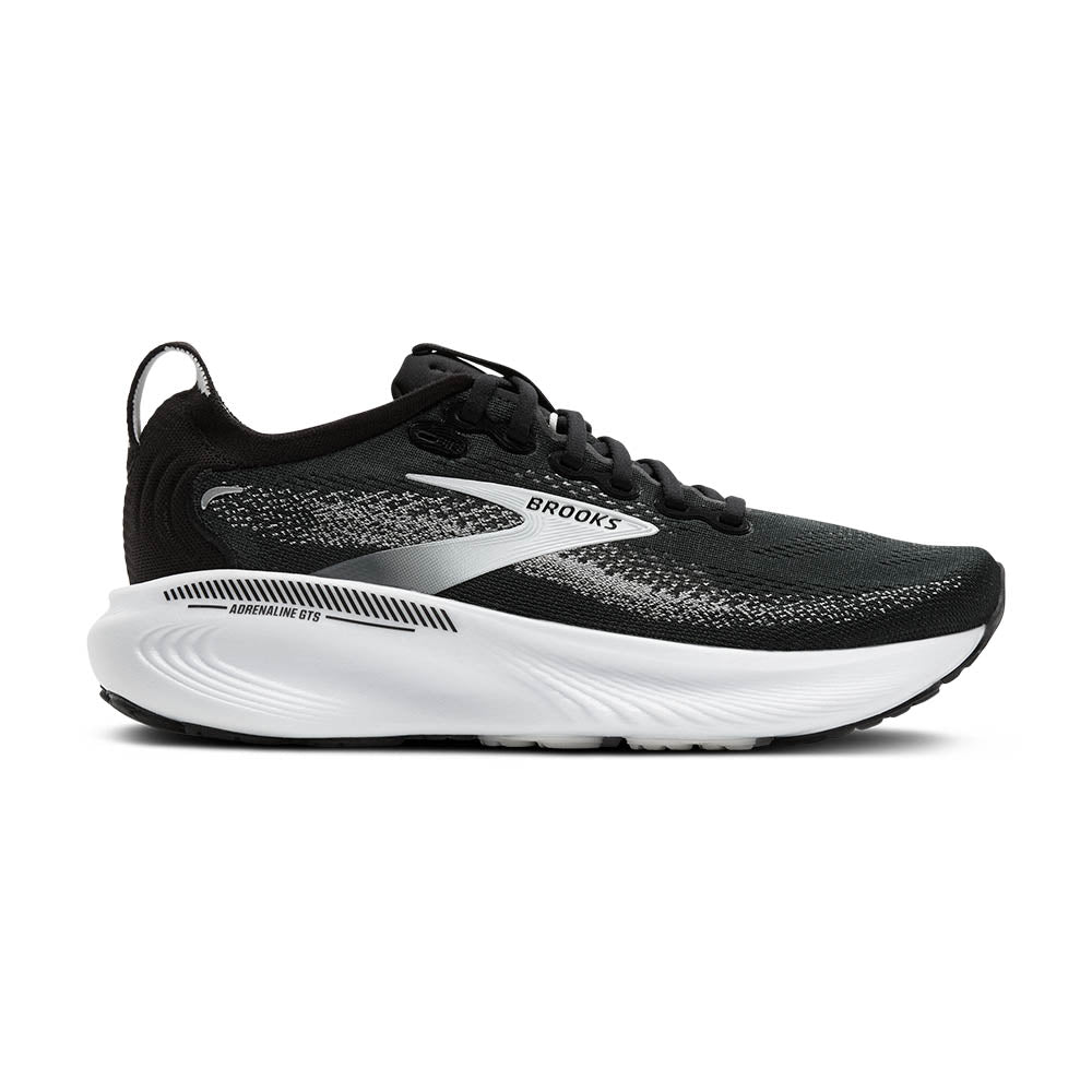 BROOKS Adrenaline GTS 25 ランニングシューズ Adrenaline GTS 25 (アドレナリンGTS25 ブラック/ホワイト)
