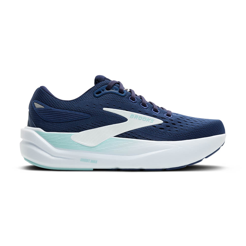 走行3回のみ BROOKS GHOST MAX3 ブルックスゴースト26.5cm Ghost MAX 3 (ゴーストMAX3 ネイビー)
