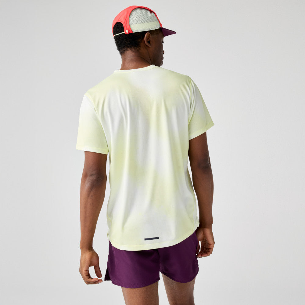 Dash Short Sleeve Printed ( イエロー)