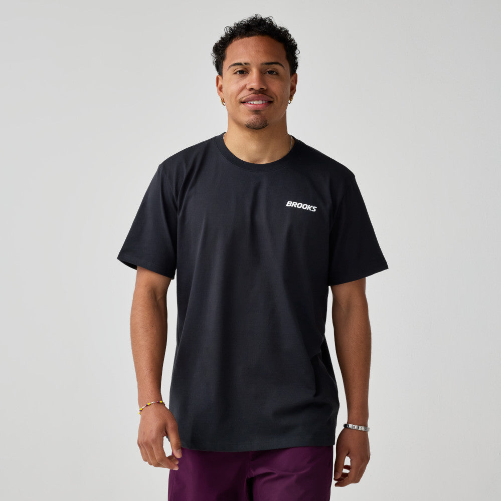 Graphic Short Sleeve ( ブラック)