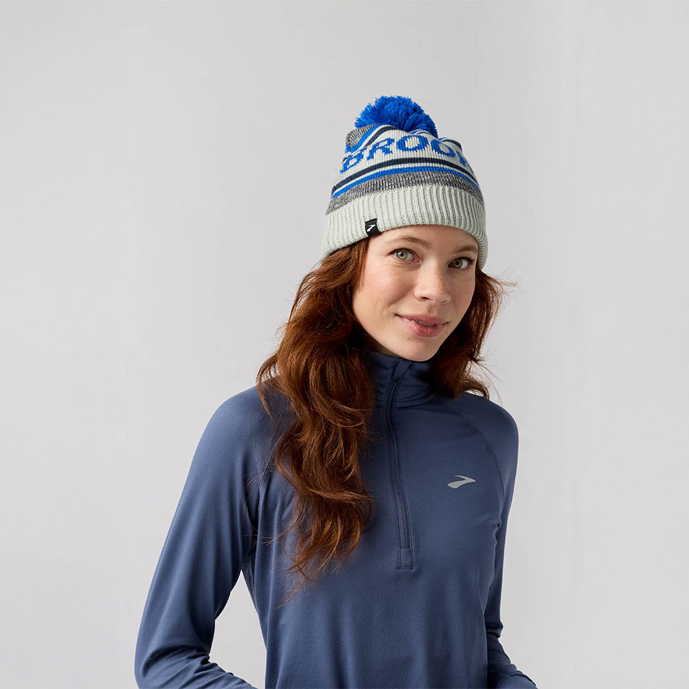 Heritage Pom Beanie (  グレー)